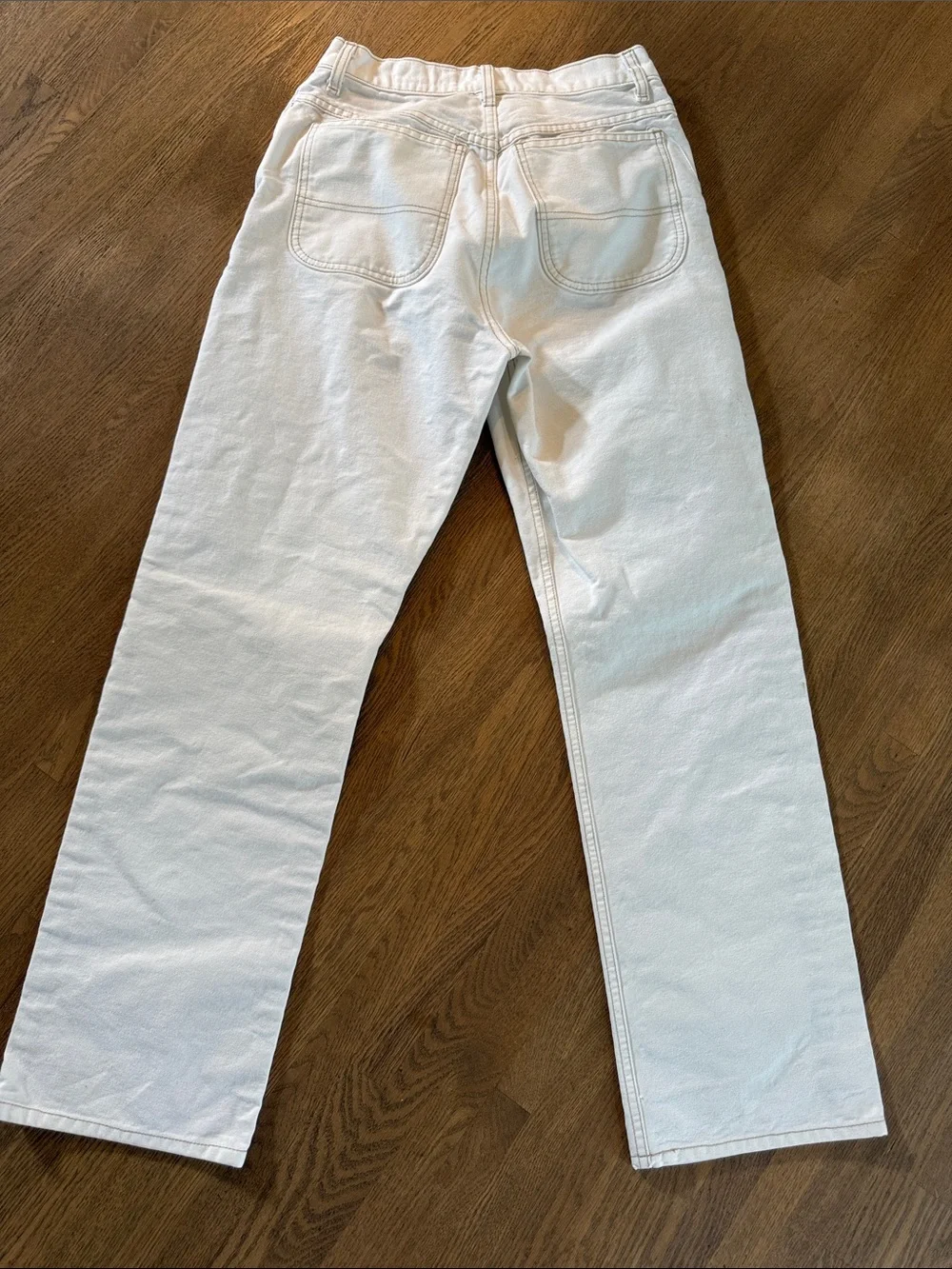 Imogene and Willie Augusta pant - white wash canvas - Picture 6 of 6